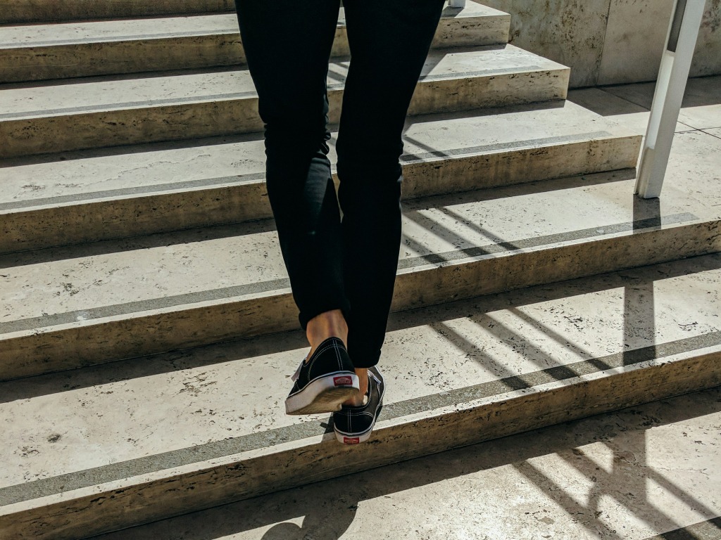 walking-up-stairs